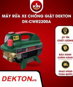 Máy rửa xe mini chống giật DEKTON DK-CWR2200A